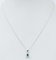 18 Karat White Gold Pendant Necklace 2