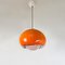 Steel and Acrylic Glass Bud Pendant Lamp from Guzzini, 1972 3