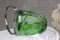 Green Crystal Ice Bucket, 1970s 7