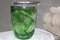 Grüner Eiskübel aus Kristallglas, 1970er 3