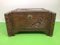 20th Century Asian Wooden Chest with Carvings 1