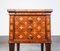 Louis XVI Style Inlaid Three Drawer Bedside Table 3