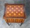 Louis XVI Style Inlaid Three Drawer Bedside Table 6