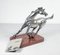 Escultura de caballo corriendo de Fernando Regazzo, 1986, Imagen 2