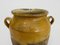 French Glazed Yellow Confit Jar, 1890s 6