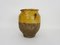 French Glazed Yellow Confit Jar, 1890s 4