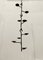Mid-Century Brutalist Wrought Iron Cascade Candleholder Pendant, 1960s, Set of 4 14