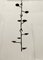 Mid-Century Brutalist Wrought Iron Cascade Candleholder Pendant, 1960s, Set of 4, Image 14