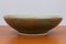 Swedish Bowl in Green and Brown Stoneware by Wilhelm Kåge for Gustavsberg, 1950s 2