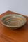 Swedish Bowl in Green and Brown Stoneware by Wilhelm Kåge for Gustavsberg, 1950s 1