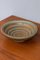 Swedish Bowl in Green and Brown Stoneware by Wilhelm Kåge for Gustavsberg, 1950s, Image 1