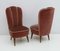 Mid-Century Modern Italian Lounge Chairs attributed to Isa Bergamo, 1950s, Set of 2 1