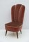 Mid-Century Modern Italian Lounge Chairs attributed to Isa Bergamo, 1950s, Set of 2 7