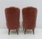 Italienische Mid-Century Modern Sessel von Isa Bergamo, 1950er, 2er Set 6