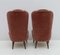 Mid-Century Modern Italian Lounge Chairs attributed to Isa Bergamo, 1950s, Set of 2 6
