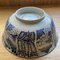 Chinese Porcelain Bowl with Blue Decor 2