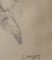 Carl Albert Angst, Mise en beauté, Carboncillo y crayón sobre papel, enmarcado, Imagen 3