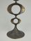 Large Space Age Candlestick in Bronze, 1960s, Image 3