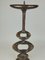 Large Space Age Candlestick in Bronze, 1960s 2