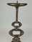 Large Space Age Candlestick in Bronze, 1960s, Image 2