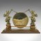 Gong Pixie de Cornualles inglés antiguo de latón y roble, década de 1900. Juego de 2, Imagen 2