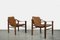 Mid-Century Modern Safari Club Chair by Maurice Burke for Pozza, Brasil, 1970s, Set of 2 15