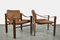 Mid-Century Modern Safari Club Chair by Maurice Burke for Pozza, Brasil, 1970s, Set of 2, Image 1