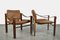 Mid-Century Modern Safari Club Chair von Maurice Burke für Pozza, Brasil, 1970er, 2er Set 1