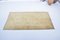 Vintage Boho and Eclectic Tan Faded Rug 2