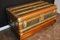 Baúl de cabina de lona de espina de Goyard, años 20, Imagen 2