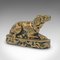 Fermaporta antico vittoriano decorativo Labrador in bronzo, inizio XX secolo, Immagine 3