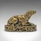 Fermaporta antico vittoriano decorativo Labrador in bronzo, inizio XX secolo, Immagine 1