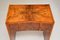 Art Deco Burr Walnut Console or Side Table, 1930s 6