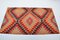 Turkish Geometric Wool Kilim Runner Rug, Image 2