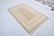 Antique Tan and Beige Area Rug 8