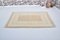 Antique Tan and Beige Area Rug 2