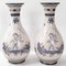 Mid-Century Italian Ceramic Vases from Maioliche Deruta, 1950s, Set of 2 1