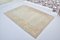 Handmade Natural Beige Pale Area Rug 7