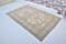 Vintage Turkish Modern Soft Pink Area Rug, Image 4