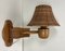 Mid-Century Wooden Swivel Swing Arm Wall Lamp, Denmark, 1960s 4