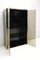 Black & Gold Shelving Highboard Cabinet, 1970s, Image 3