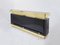 Black Lacquered Brass Bar Cabinet Counter by Jean Claude Mahey, 1970s, Image 11