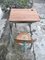 Mid-Century Children's School Table in Metal and Wood, 1950s, Image 9