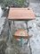 Tavolo da scuola da bambino Mid-Century in metallo e legno, anni '50, Immagine 9