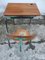 Mid-Century Children's School Table in Metal and Wood, 1950s, Image 12