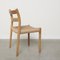 Danish Model 84 Oak Papercord Dining Chairs by Niels Otto (N. O.) Møller for J.L. Møllers, 1950s, Set of 4 9
