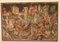 Escena de una batalla de asedio desde el mar, años 70, fragmento de fresco, enmarcado, Imagen 1