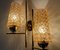Mid-Century French Brass and Glass Sconces, 1960s, Set of 2 9