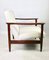 White GFM-142 Armchair attributed to Edmund Homa, 1970s 6