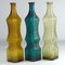 Italian Glass Empoli Decanters, 1960s, Set of 3 4